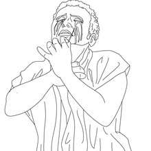 MYTH OF OEDIPUS coloring page