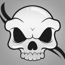 How to Draw a Skull For Kids how-to draw lesson