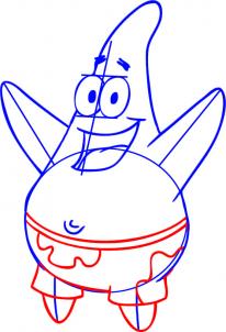 How to draw how to draw patrick star from spongebob squarepants ...