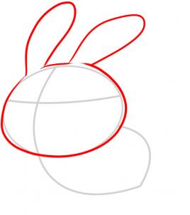 How to draw how to draw a bunny for kids - Hellokids.com