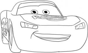How to draw how to draw cars lightning mcqueen - Hellokids.com