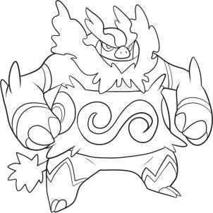 How to draw emboar - Hellokids.com