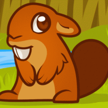 How to Draw a Beaver for Kids how-to draw lesson
