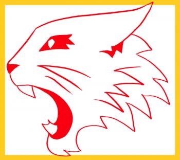 How to draw how to draw high school musical wildcats logo - Hellokids.com