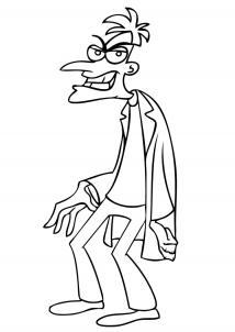 How to draw how to draw dr heinz doofenshmirtz from phineas and ferb ...