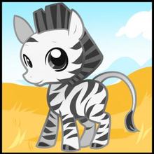How to Draw a Zebra for Kids how-to draw lesson