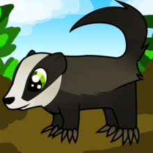 How to Draw a Badger for Kids how-to draw lesson