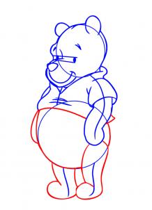 How to draw how to draw winnie the pooh - Hellokids.com