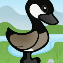 How to Draw a Goose for Kids how-to draw lesson