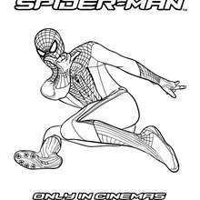 The Amazing Spider Man coloring page for kids - Coloring page - SUPER HEROES Coloring Pages - THE AMAZING SPIDERMAN coloring pages