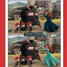 BRAVE spot the 9 differences game online game