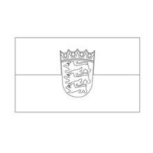 Flag of BADEN coloring page - Coloring page - COUNTRIES Coloring Pages - GERMANY coloring pages - GERMAN STATE FLAGS coloring pages
