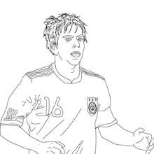 PHILIPP LAHM German football player coloring page