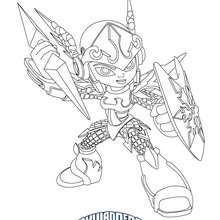 CHILL printable page - Coloring page - SUPER HEROES Coloring Pages - SKYLANDERS GIANTS coloring pages