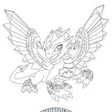 FLASHWING coloring page - Coloring page - SUPER HEROES Coloring Pages - SKYLANDERS GIANTS coloring pages