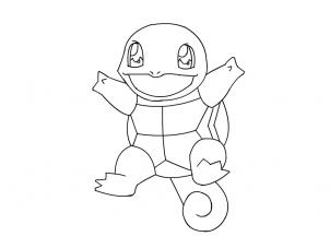 How to draw squirtle - Hellokids.com