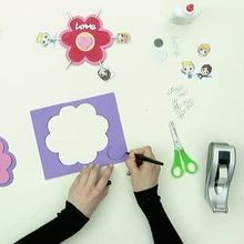 How to make a Mother's Day Flower Photo Magnet video