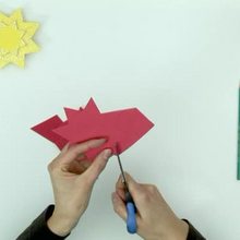 Make Paper Star Clip Decorations