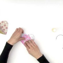 Paper Heart craft craft for kids