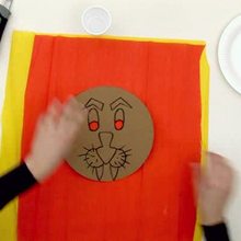 Lion mask - Kids Craft - HOW-TO videos - PARTY MASKS HOW-TO videos