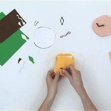 How to make a fruits notebook video