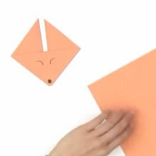 Origami Fox - Kids Craft - HOW-TO videos - ORIGAMI HOW-TO videos - Origami ANIMALS