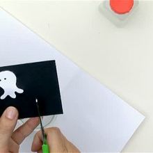 How to make a Halloween candle jar - Kids Craft - HOW-TO videos - HALLOWEEN CRAFTS how-to videos