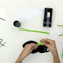 How to make a Halloween spider pencil pot - Kids Craft - HOW-TO videos - HALLOWEEN CRAFTS how-to videos