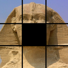 EGYPTIAN DEITIES sliding puzzles for kids