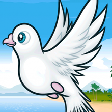 How to Draw Doves For Kids - Drawing for kids - Drawing tutorials step by step - Animals For Kids