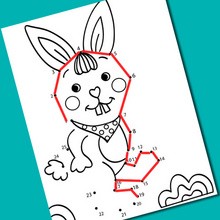 Printables for kids, CONNECT THE DOTS coloring pages