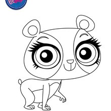 PENNY LING coloring page - Coloring page - GIRL coloring pages - LITTLEST PET SHOP coloring pages