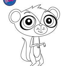 SUNIL NEVLA free coloring page - Coloring page - GIRL coloring pages - LITTLEST PET SHOP coloring pages