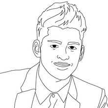 ZAYN MALIK Coloring page - Coloring page - FAMOUS PEOPLE Coloring pages - ONE DIRECTION Coloring pages