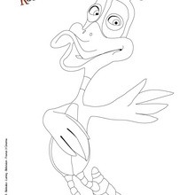 MARVIN coloring page - Coloring page - MOVIE coloring pages - BLACKIE AND KANUTO coloring pages