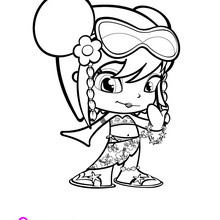 NEW PINYPON coloring and printing page - Coloring page - GIRL coloring pages - PINYPON DOLLS coloring pages
