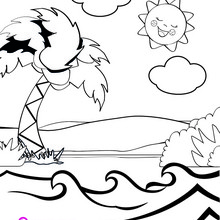 PINYPON WATER PARK coloring page - Coloring page - GIRL coloring pages - PINYPON DOLLS coloring pages