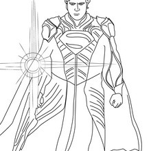 JAR-EL coloring page - Coloring page - SUPER HEROES Coloring Pages - SUPERMAN coloring pages
