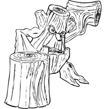 STUMP SMASH coloring page - Coloring page - SUPER HEROES Coloring Pages - SKYLANDERS SPYRO'S ADVENTURE coloring pages