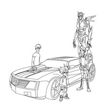 Autobots coloring page