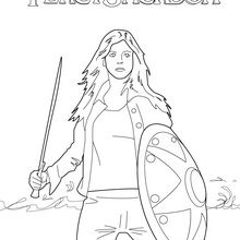 Annabeth Chase coloring page
