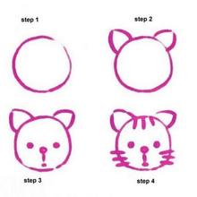 KITTY CAT drawing lesson