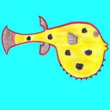 PUFFERFISH drawing lesson