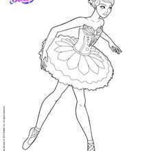 Coloring page - Barbie ea espada