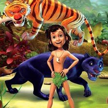 Disney, THE JUNGLE BOOK 3D movie coloring pages
