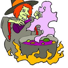 Halloween, WITCH coloring pages
