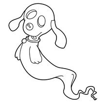 Dog Specter coloring page