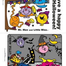 Terrific Mr Men and Little Miss printable card