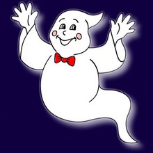 GHOST coloring pages