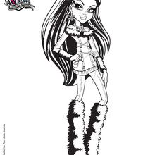 Deuce Gorgon - Monster High Kids Coloring Pages